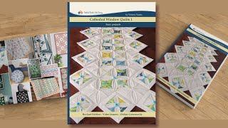 Cathedral Window Quilts 1 Easy Projects Printed Book Preview [upl. by Roxana]