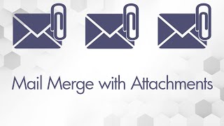 How to Mail Merge with attachment in Word [upl. by Shayna697]