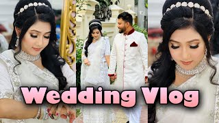 জাঁকজমক সাজে বিয়ের অনুষ্ঠানে 😍 Wedding Vlog  GRWM [upl. by Richie]