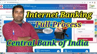 Internet Banking Full Process Central Bank Of Indiacentralbankofindia Netbanking [upl. by Kato]