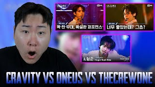 ONEUS Kick It vs THECREWONE  Watch it vs CRAVITY  Sugar Rush Ride  RTK Ace of Ace Reaction [upl. by Ithaman491]