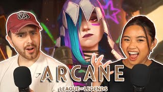 IT LOOKS PERFECT  Arcane Season 2 OFFICIAL TRAILER REACTION [upl. by Auqinu]