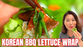 How to make AUTHENTIC Korean BBQ Lettuce Wrap Green OnionScallion Salad 너무 맛있어서 숨겨 놓고 몰래 먹는 파무침 2종 [upl. by Hgiel]