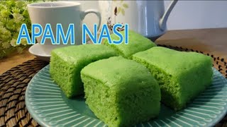 Apam Nasi bermodalkan lebihan secawan nasi sejuk menghasilkan Apam Nasi yang sedap dan gebu [upl. by Middlesworth470]