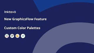 GraphicsFlow New Feature Custom Color Palettes [upl. by Dressel194]