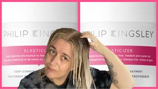 Philip Kingsley Elasticizer Intensive Treatment Review  Demo amp Review  Treatment For Damaged Hair [upl. by Olegnad]