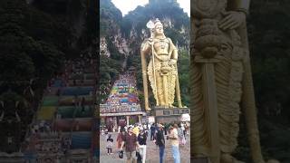 Batu caves Batu mağaraları ve hindu tapınakları Kuala Lumpur Malezya [upl. by Trebled]