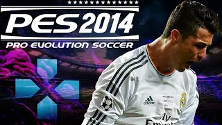 PES 2014 PPSSPP FULL LICENSE CAMERA PS5 REALISTIC GRAPHICS  REAL MADRID VS MANCHESTER UNITED [upl. by Hatcher]