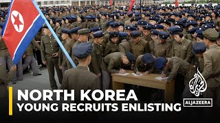 North Korea says 14 million young people have applied to join its army [upl. by Manbahs]