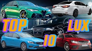 TOP 10 Most Affordable European Luxury Cars 2010  2024 [upl. by Brackett]