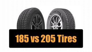 185 vs 205 Tires [upl. by Oeflein]