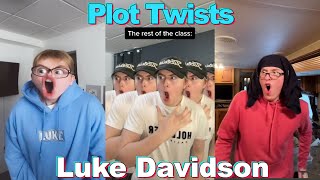 BEST OF PLOT TWISTS Luke Davidson TikToks 2022 1  Luke Davidson TikTok Compilation [upl. by Aimak]