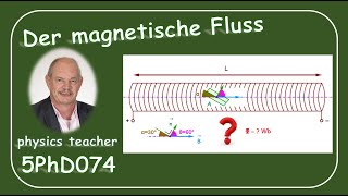 Physik 5PhD074 Der magnetische Fluss [upl. by Cardie]