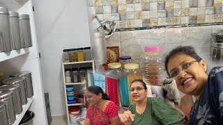 Kitchen ki sajavat aur fir se nayi saree lene jana pada [upl. by Wittenburg]