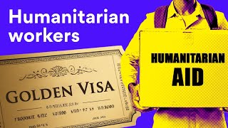 Golden Visa for Humanitarian Workers  Who qualifies for this visa [upl. by Michail873]