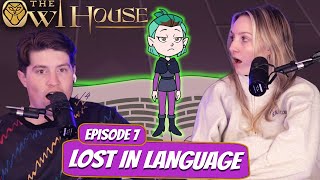 LUZ READS AMITYS DIARY  The Owl House Fiancé Reaction  Ep 7 quotLost in Language” [upl. by Gromme]