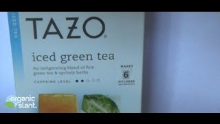 Radiation monitor Green tea Tazo iced tea 8292013  Organic Slant [upl. by Abate377]