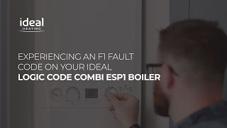 Logic Code Combi ESP1 Experiencing an F1 fault code on your Logic Code Combi ESP1 boiler [upl. by Aydiv756]