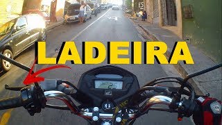 COMO SUBIR LADEIRA DE MOTO E TROCAR MACHA NA LADEIRASUBIDA E DECIDA INICIANTES [upl. by Ettennaj]