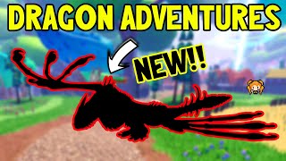 WOAH NEW Desert Dragon  TWO Codes Twitter Roblox Dragon Adventures [upl. by Akiemaj]