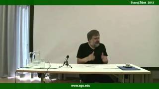 Slavoj Žižek The Function of Fantasy In The Lacanian Real 2012 [upl. by Schou]