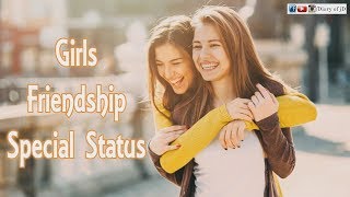 👭 Girls Friendship Special Whatsapp Status 🎂 Birthday Status 👰 Best School Friends Status 😍 [upl. by Dahc]