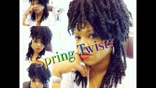 Spring Twist Tutorial 2013 EON Hair [upl. by Howlond808]