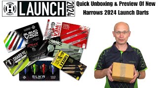 Harrows 2024 Product Launch UNBOXING AND PREVIEW OF NEW DARTS [upl. by Bevvy]