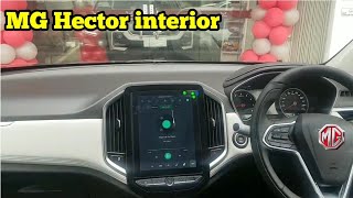 2019 MG Hector SUV interior  MG Hector SUV  MG Motor Indias First Car  ismart voice assistant [upl. by Benge647]