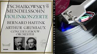 MendelssohnBartholdy • Haitink • Grumiaux ✧ Violinkonzert Emoll op 64 ✧ Vinyl 💿 [upl. by Anirbak]