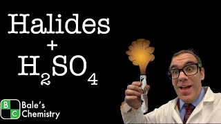 Halides with Sulphuric Acid Paper 1  AQA A level Chemistry [upl. by Rovelli]