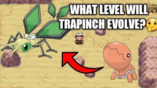 How to Evolve Trapinch to Vibrava on Pokemon RubySapphireEmerald [upl. by Meek136]