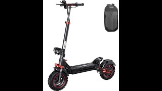 iScooter iX5S Electric Scooter 1000W Motor 48V 15Ah Battery 11inch Tire 45kmh Max EU9NL [upl. by Imelda266]