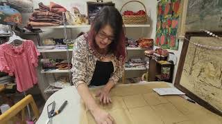 Creating an Original Rug Hooking Design from scratch the Historic and EASY way [upl. by Delanos]