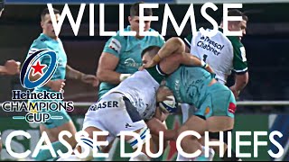 Paul Willemse SMASHES the Exeter Chiefs [upl. by Trinette770]