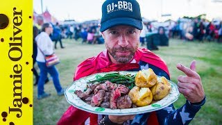 Bavette Steak amp Green Beans  DJ BBQ  Real Time Recipe [upl. by Edgerton322]