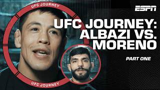 UFC Journey Brandon Moreno vs Amir Albazi PART 1  ESPN MMA [upl. by Gayl766]