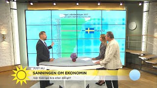 ”Sveriges ekonomi har ett bra utgångsläge” – men det här är orosmomentet  Nyhetsmorgon TV4 [upl. by Zola]