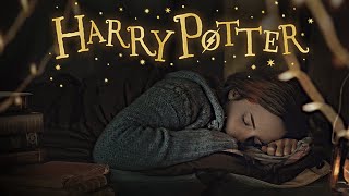 ASMR 😴 Sleep in the Magical Tent with Harry Ron amp Hermione  Ambience amp Soft Music  RAIN sounds [upl. by Ettenim]