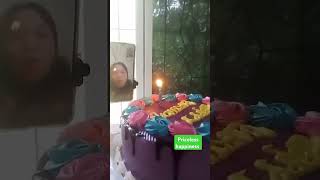 OFW bdayblowcandlevideocall pricelesshappiness moments familyaytshorts viralvideo [upl. by Artemahs]