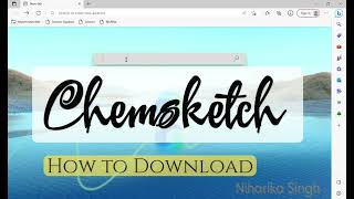 How to download chemsketch for free  tool for Scientific diagram ACDLABS CHEMSKETCH RESEARCHLIFE [upl. by Lennox]