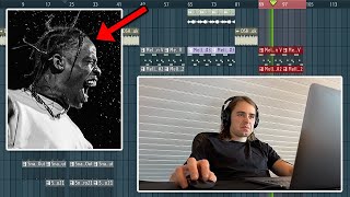 Making a Hard Beat for Travis Scott  FL Studio Cookup [upl. by Trahurn]