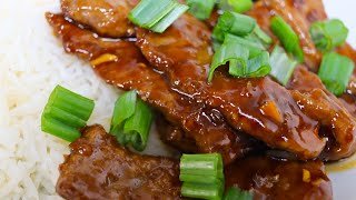 Mongolian Beef The Ultimate Chinese Takeout Favorite Made at Home in Under 30 Minutes [upl. by Nwahc406]