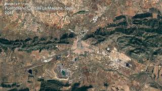 Puertollano Castilla La Mancha Spain  Earth Timelapse [upl. by Oiziruam559]