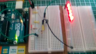 トランジスタの使い方 Arduino [upl. by Adaj60]