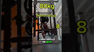 120 Kg en sentadilla 😩👌 [upl. by Faust]