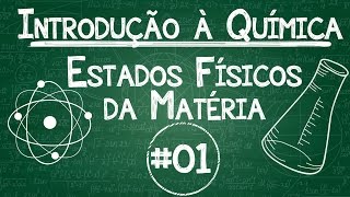 Química Simples 01 Introdução à Química estados físicos da matéria Piloto [upl. by Antin]