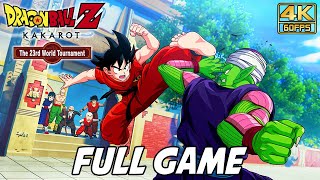 Dragon Ball Z KAKAROT  The 23rd World Tournament DLC FULL Walkthrough PS5  4K 60ᶠᵖˢ ✔ [upl. by Nims240]