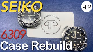 For DM  Seiko 63097040 Turtle Case Rebuilds [upl. by Lovato]