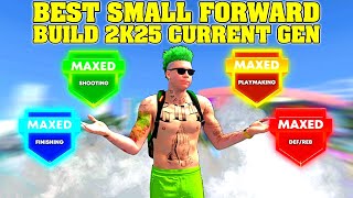 Best Small Forward Build 2k25 Current Gen Best All Around SF Build in NBA 2k25 Current Gen [upl. by Naginarb]